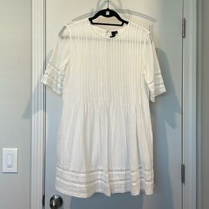 Cream Swing Dress